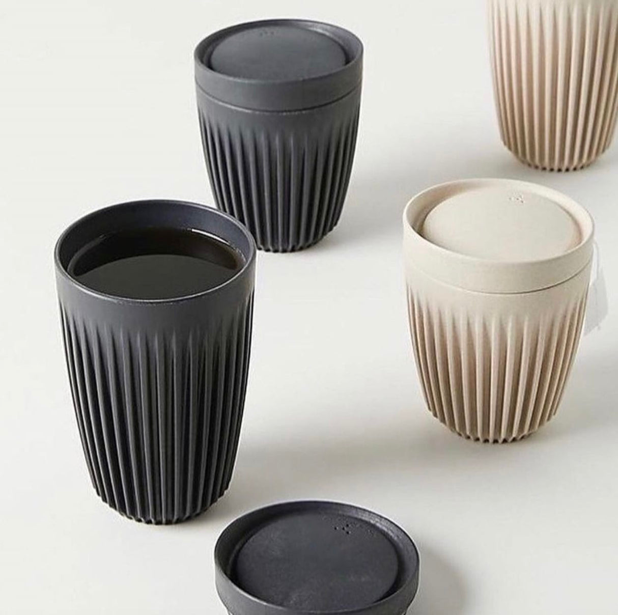 Huskee Cup & Lid 12oz (Each)