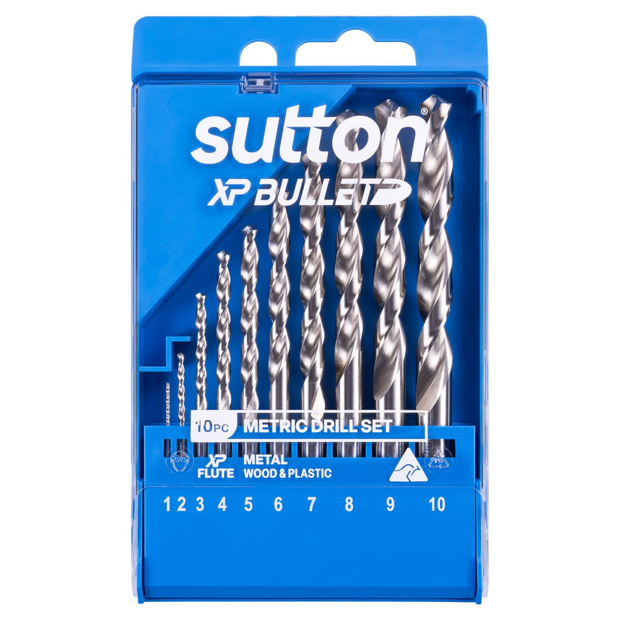 XP Bullet Jobber Drill Set Metric 10 Piece