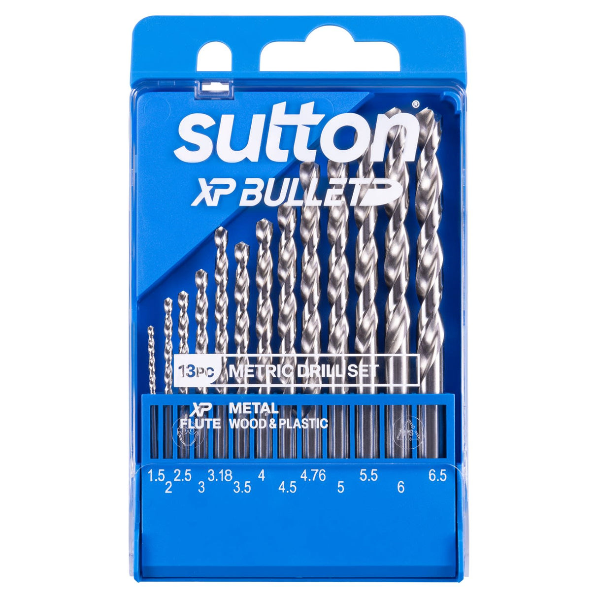 XP Bullet Jobber Drill Set Metric 13 Piece
