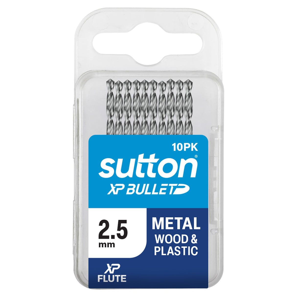 Sutton Tools XP Bullet Jobber Drill Trade Pack 2.50mm (Each)