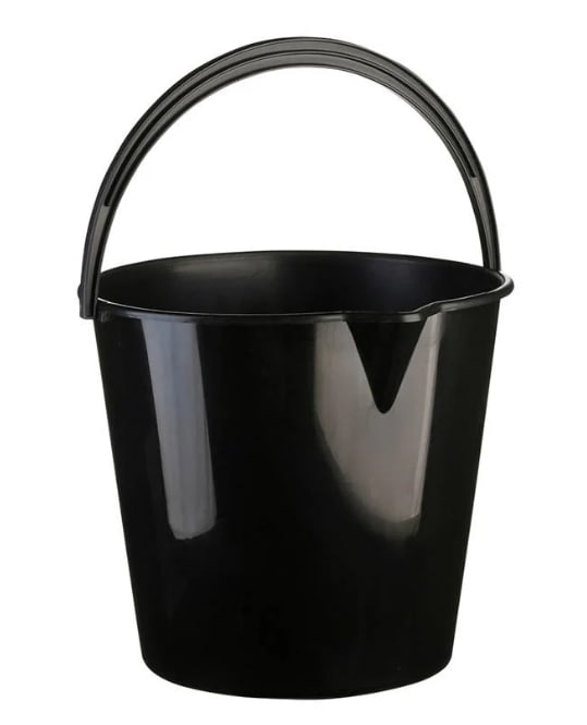 Sabco Bucket with Spout - Black 9.6L