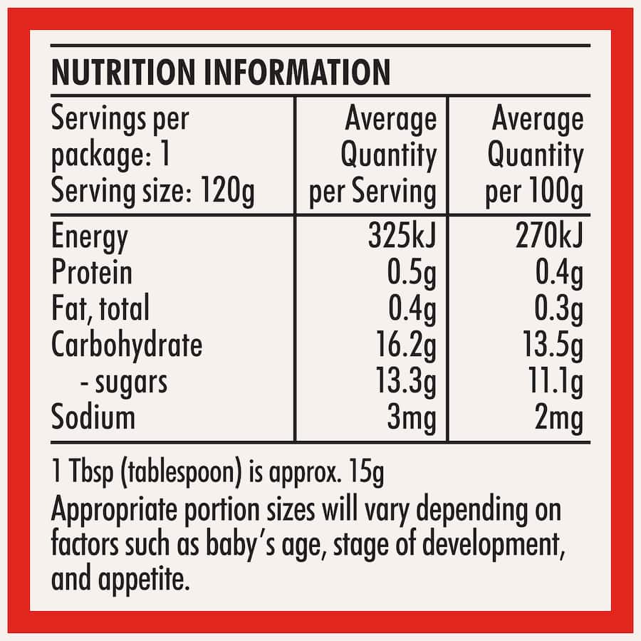 Watties Baby Food Pear Apple & Kiwifruit Squeeze pouch 120g