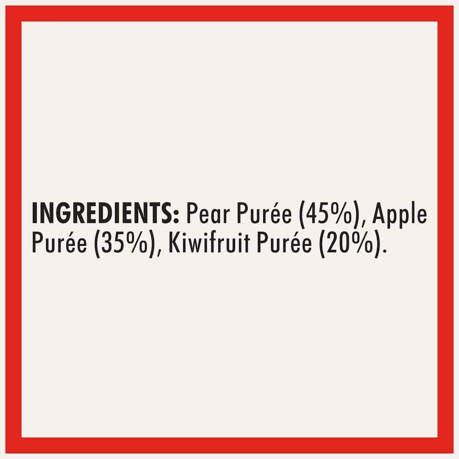 Watties Baby Food Pear Apple & Kiwifruit Squeeze pouch 120g