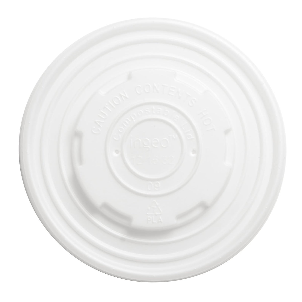 Ecoware Bioplastic EcoBowl Lid 115mm 50 (Pack)