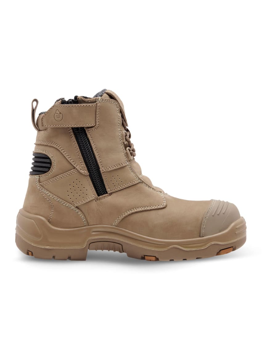 KingGee XTREMEGUARD BENNU PRO 6 Work Boot - Stone - Stone (Size: 07)