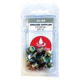Grease Nipple Straight 1/4 BSP 10 pack