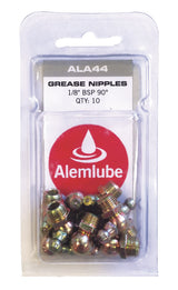Grease Nipple 90degress 1/8BSP 10 pack