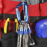 Carabiner with 5 x 1/4" Hex Quick Change Holders