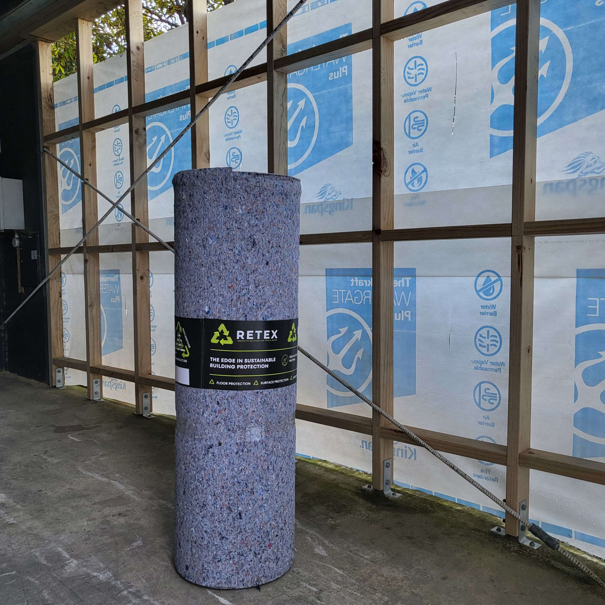 Retex Rigid Surface Protection Roll 3-5mm x 1.2m x 20m (Each)