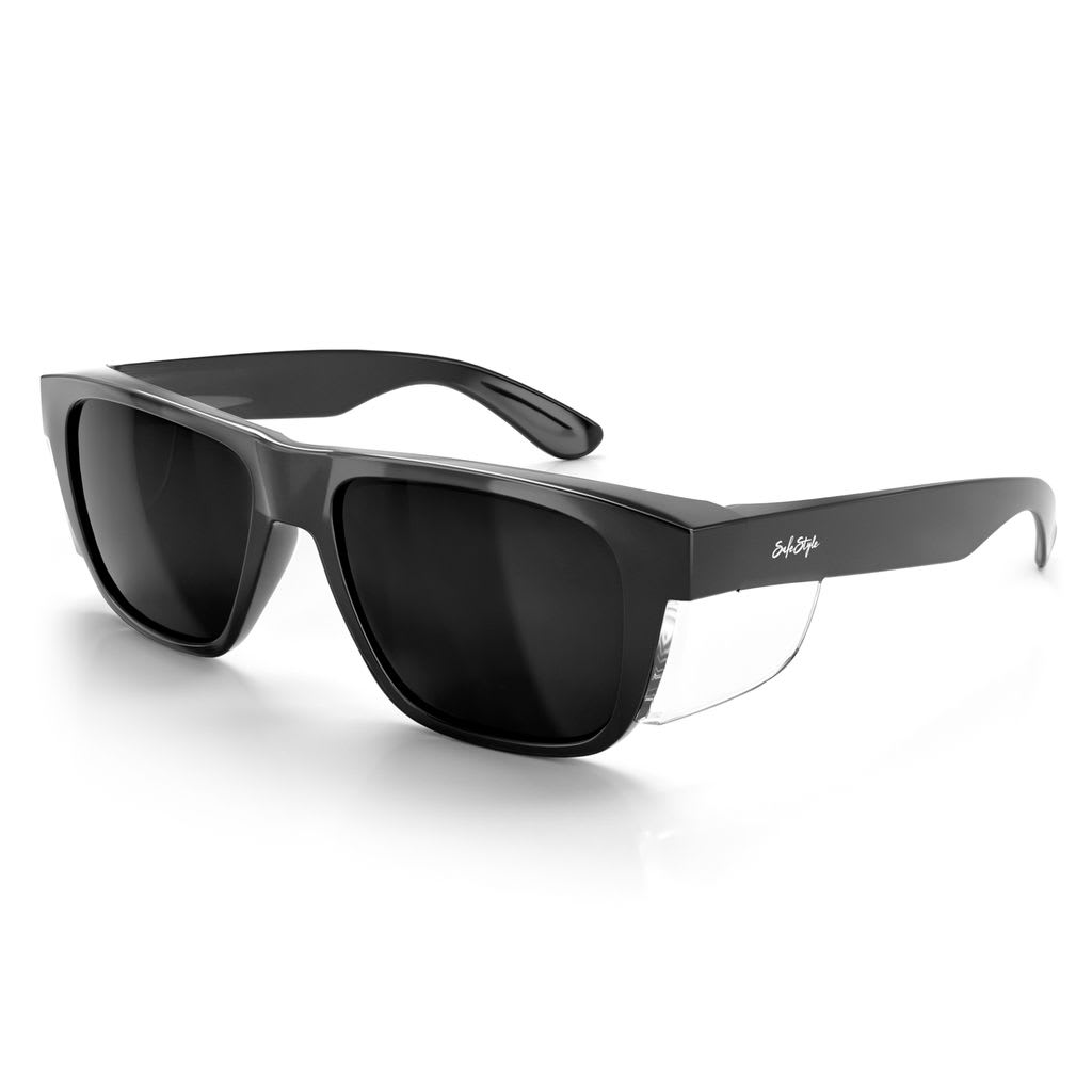 SafeStyle Fusions XL Black Frame, Tinted Lens
