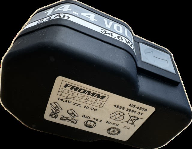 Battery ONLY - For FROMM Strapping Tool P321-P325 14.4 Volt (Each)