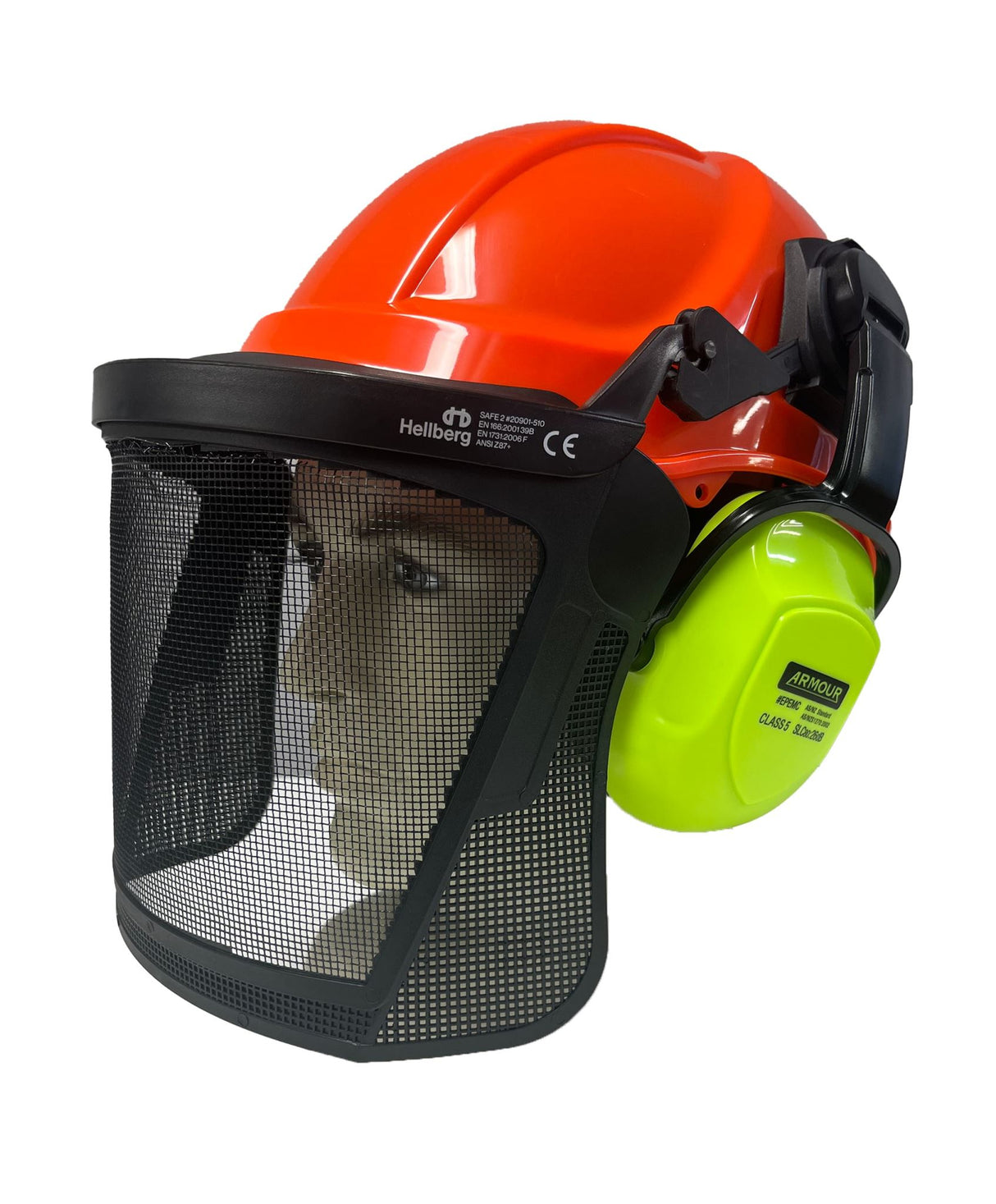 Armour Hellberg Forestry Kit - Fluoro YL & OR