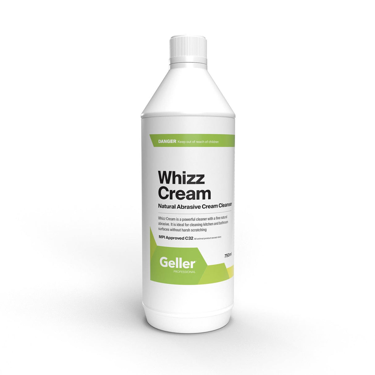 Geller Whizz Cream Cleaner Lemon Scourer 750ml
