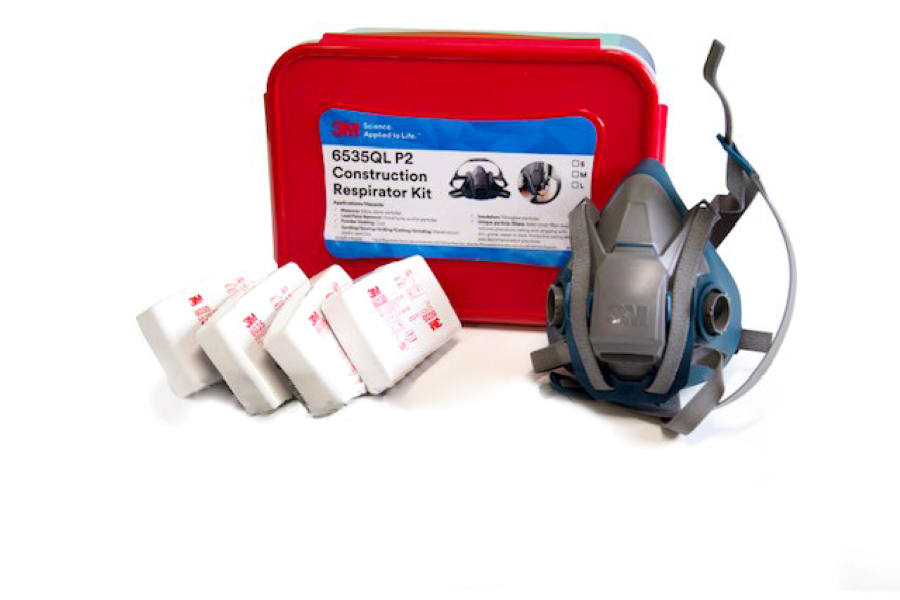 3M Construction Respirator Kit 6535QL, P2 Large