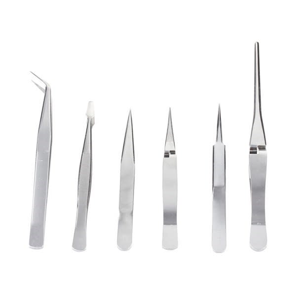 Toldeo Professional 6 piece Tweezer Set
