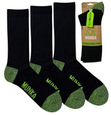 Munka Renew Socks - Black 3 (Pack) - Black - 11-