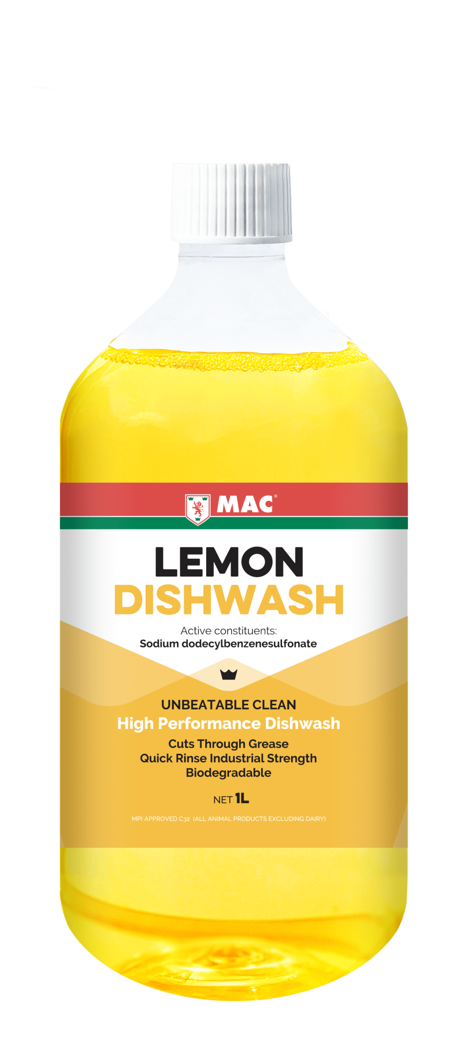 MAC Dishwashing Liquid 1L (Each)