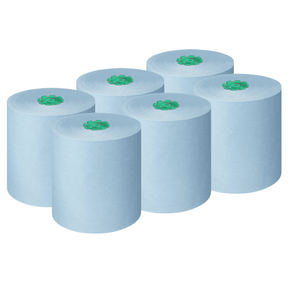 SCOTT CONTROL 6667 Hard Roll Hand Towel Blue 305mm (Case of 6)