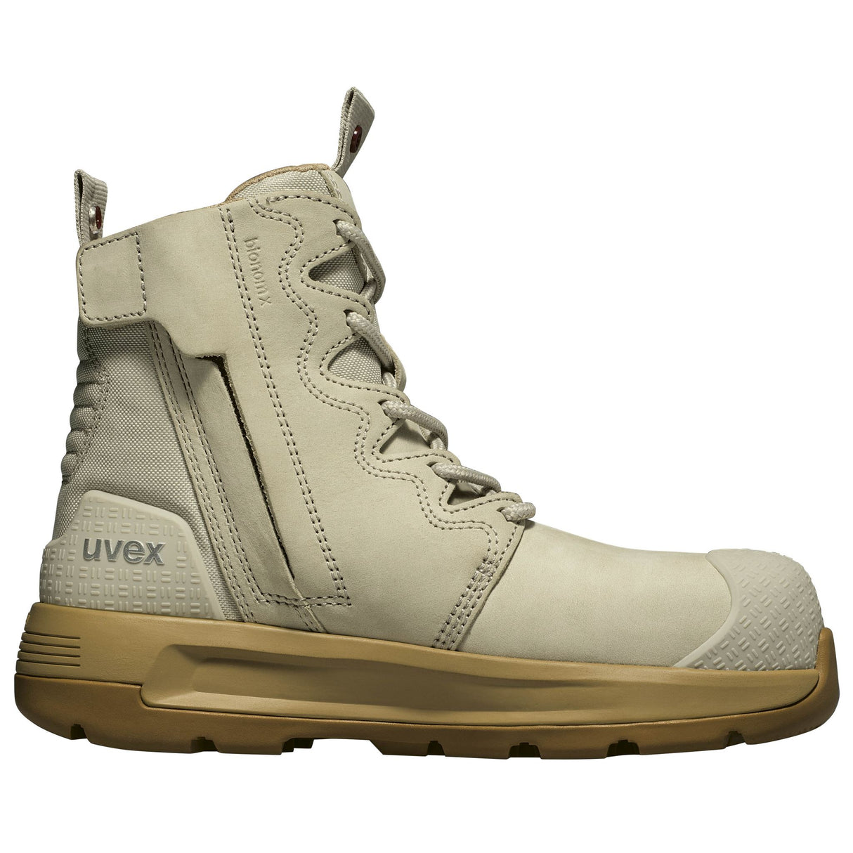 Uvex 3 X-Flow Women's Zip Boot - CEMENT/TAN (Size: 43)