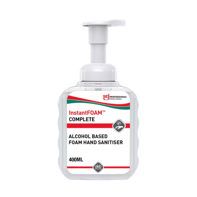 InstantFOAM Alcohol Hand Sanitiser 400ml (Carton of 6)