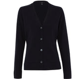 NNT Merino Wool V-Neck Cardigan CAT518 - Charcoal (Size: XXS)