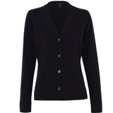 NNT Merino Wool V-Neck Cardigan CAT518 - Charcoal - L
