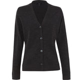 NNT Merino Wool V-Neck Cardigan CAT518 - Charcoal - 4XL