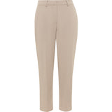 NNT Crepe Stretch High Waist Cropped Pant CAT3YC - Beige (Size: 24)