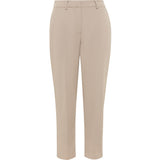 NNT Crepe Stretch High Waist Cropped Pant CAT3YC - Beige - 20