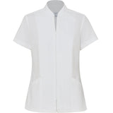 NNT Helix Dry Zip Front Tunic CATU68 - White (Size: 8)
