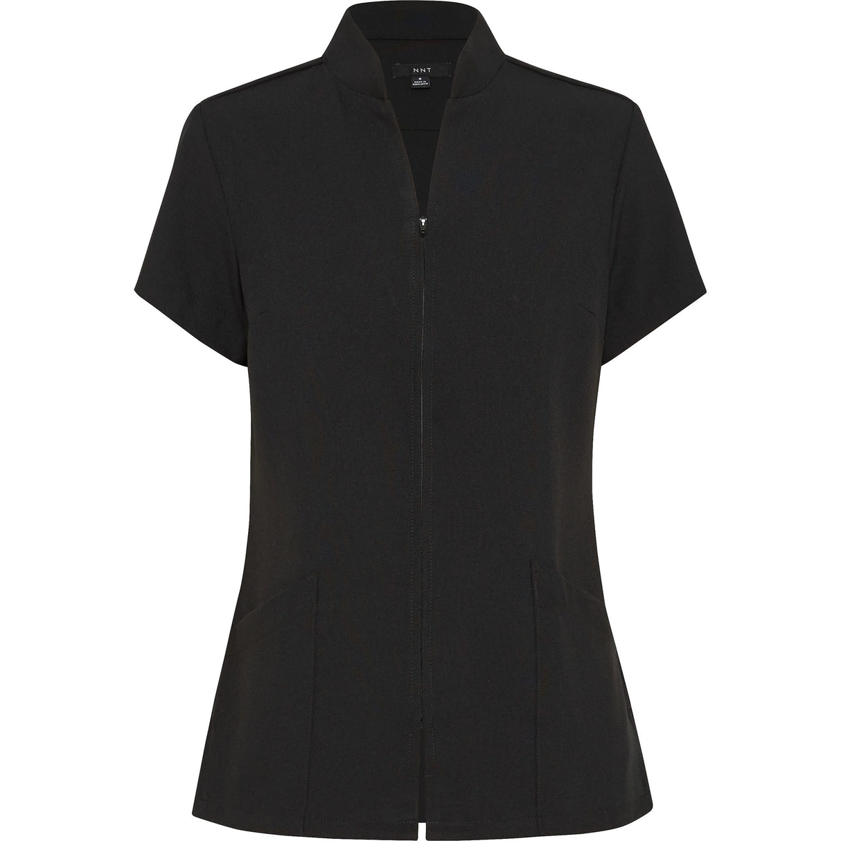 NNT Helix Dry Zip Front Tunic CATU68 - White (Size: 8)