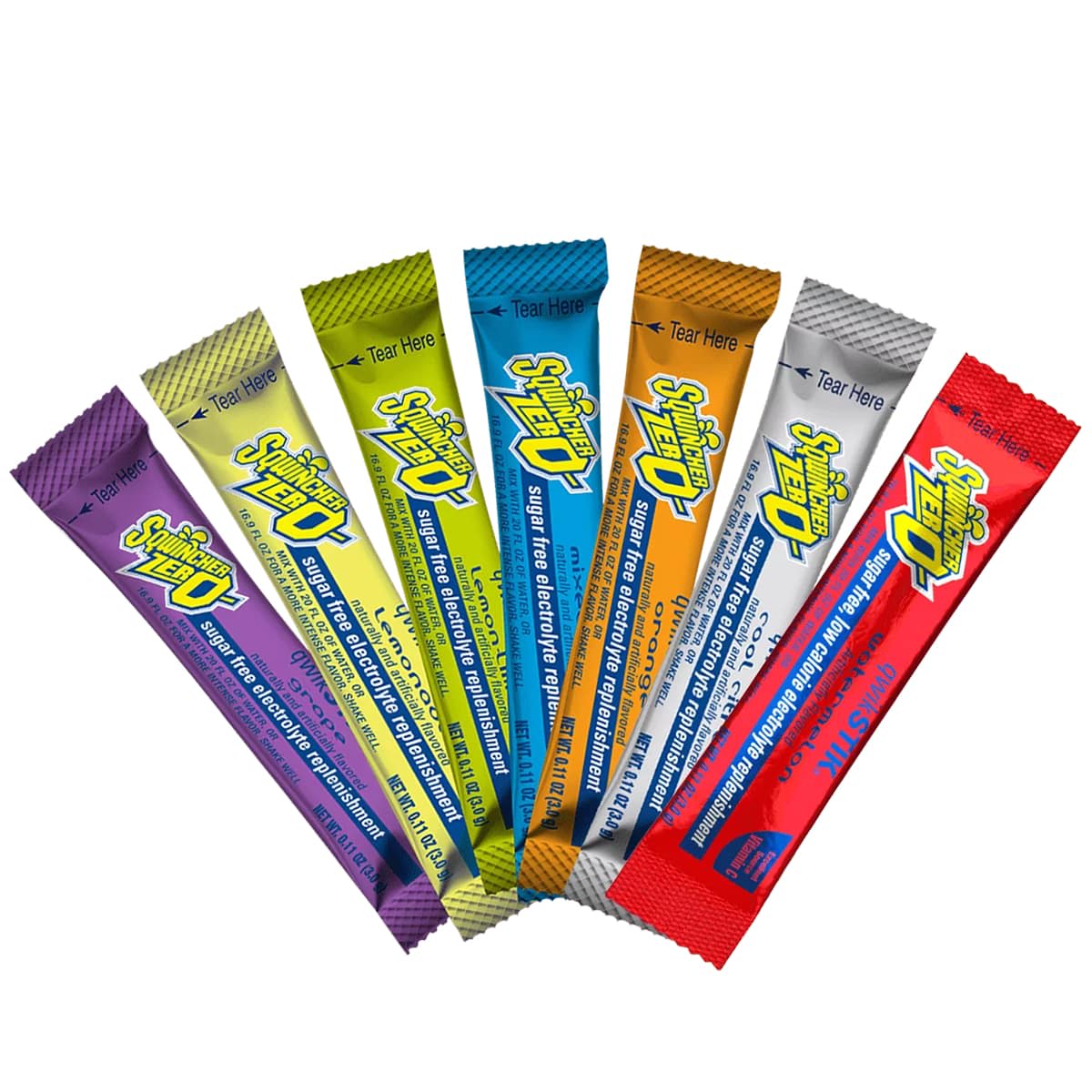 Sqwincher Qwik Stiks Assorted 10pk