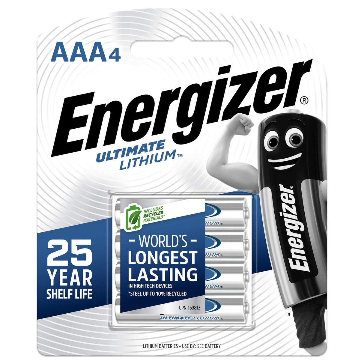Energizer Lithium AAA 4pk