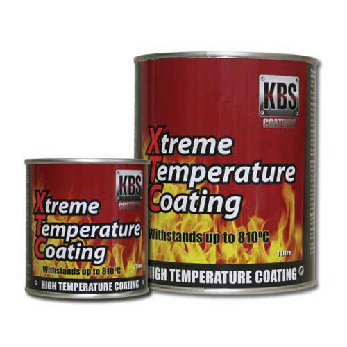 KBS XTC XTREME TEMP COATING ALUMINIUM 1 LITRE