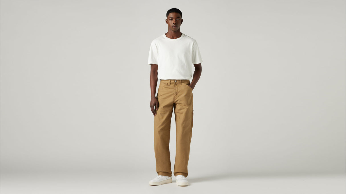 Levis, 565 Loose Straight Canvas Pant - Ermine (Size: 40)