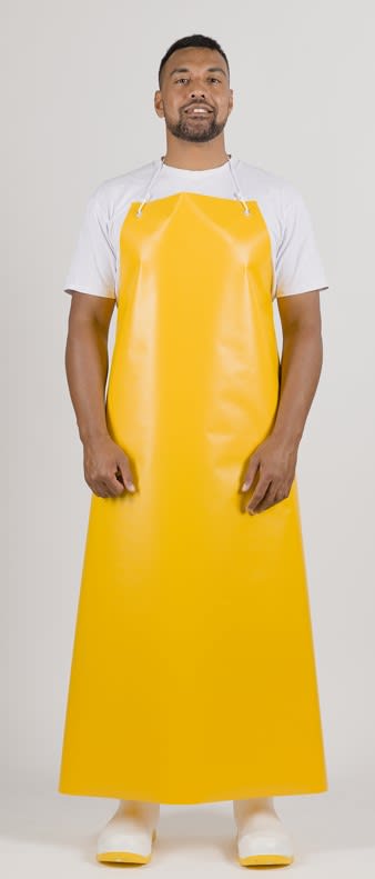PVC Heavy Duty Apron without Hooks and Ties 900x1350mm 5pk