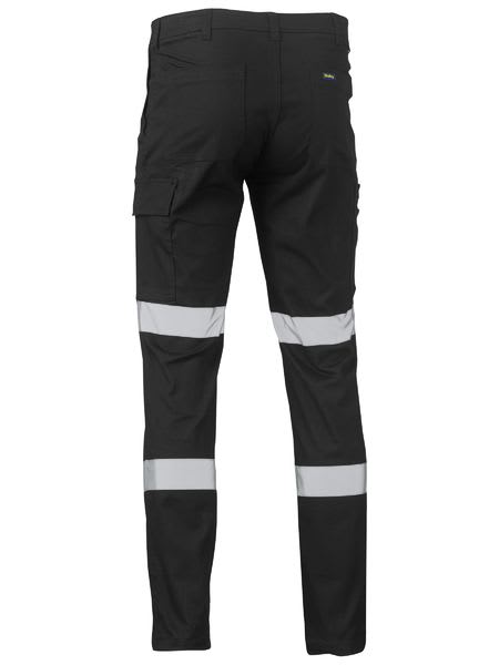Bisley, Taped Stretch Cotton Cargo Pant, BPC6008T Regular Fit - Navy - 92