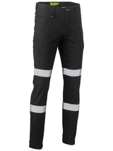 Bisley, Taped Stretch Cotton Cargo Pant, BPC6008T Regular Fit - Navy - 92