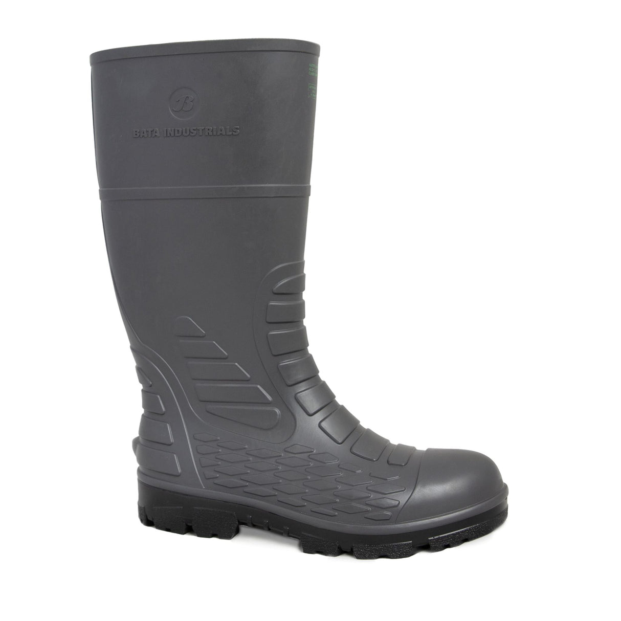 Bata Jobmaster 5 Steel Toe Gumboot - Grey (Size: 09)
