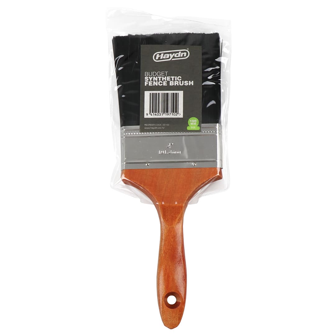 Haydn 100mm Synthetic Fence Paint Brush