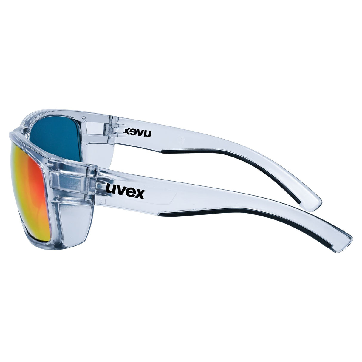 Uvex Aquarius Safety Glasses Red Mirror