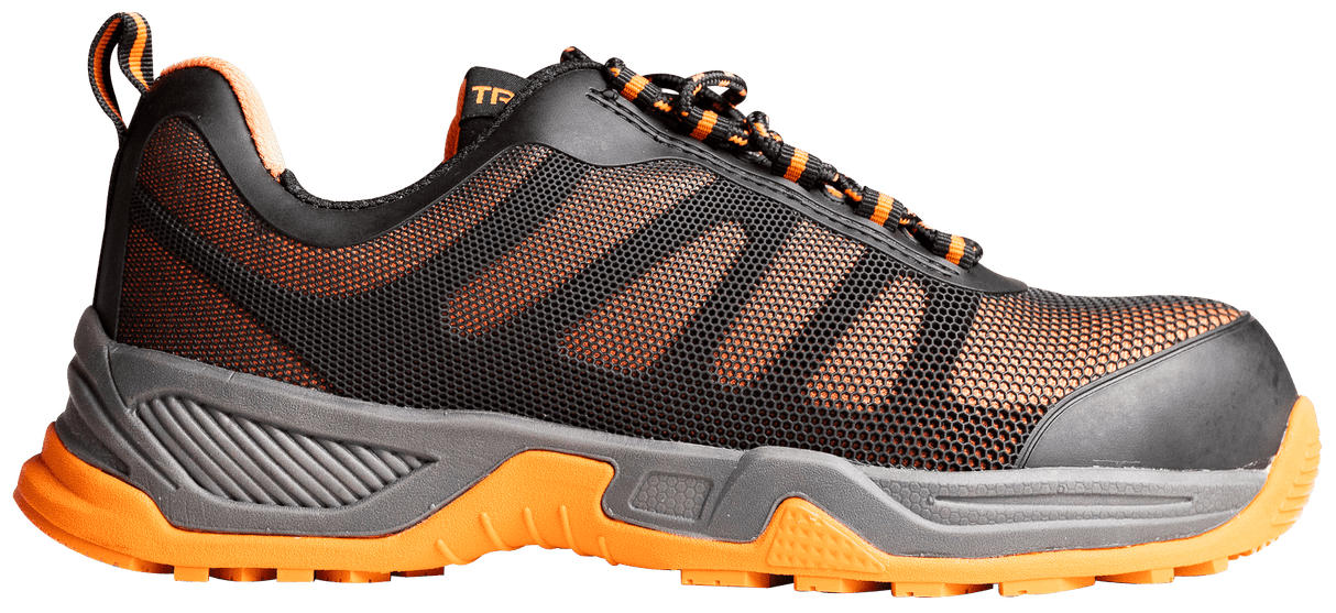 Tredlite Pro Lampton Safety Shoe - BLACK/ORANGE - 11