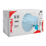 Wypall X50 4209 Single Sheet Wipers Blue 8 Packs (Carton of 8 Packs)