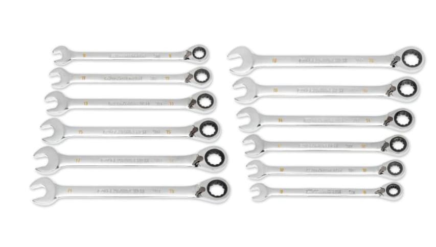 Gear Wrench 12Pc Ratcheting Wrench Set SKU 479768