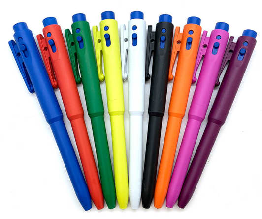 Pen Detecta J803R Red/Red PK10 (Packet)