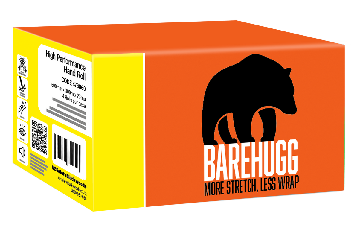 BAREHUGG, Stretch Wrap Hand High Performance 500MMX300MX23MU (Roll)