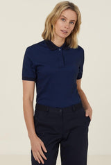 NNT, Women Polycotton Polo, CATUF9 - Charcoal/Blk - XL