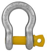 Bullivants Bow Shackle Screw Pin 4.70T WLL 19mm Body Diameter (Each)