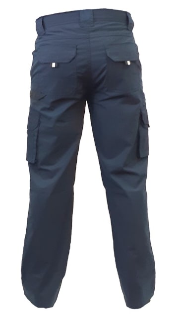 100% Cotton Cargo Trousers, PCT1530 (Each) - Black - 152