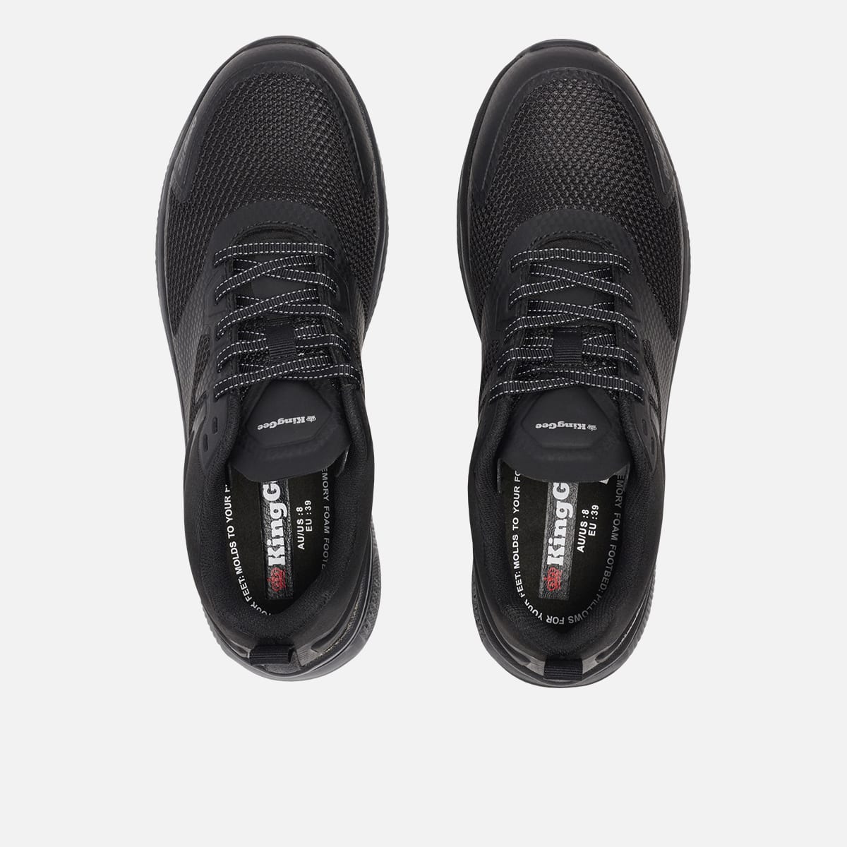 KingGee HYPER-TEC Women's Sport Shoe, K26496 - Black - 05